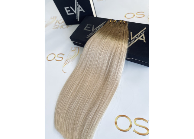 Extensii Tape-in Russian Hair Ombre #7/Light Grey